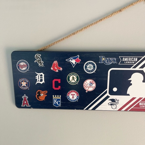 New!  MLB Wooden Wall Decor - Picture 2 of 5